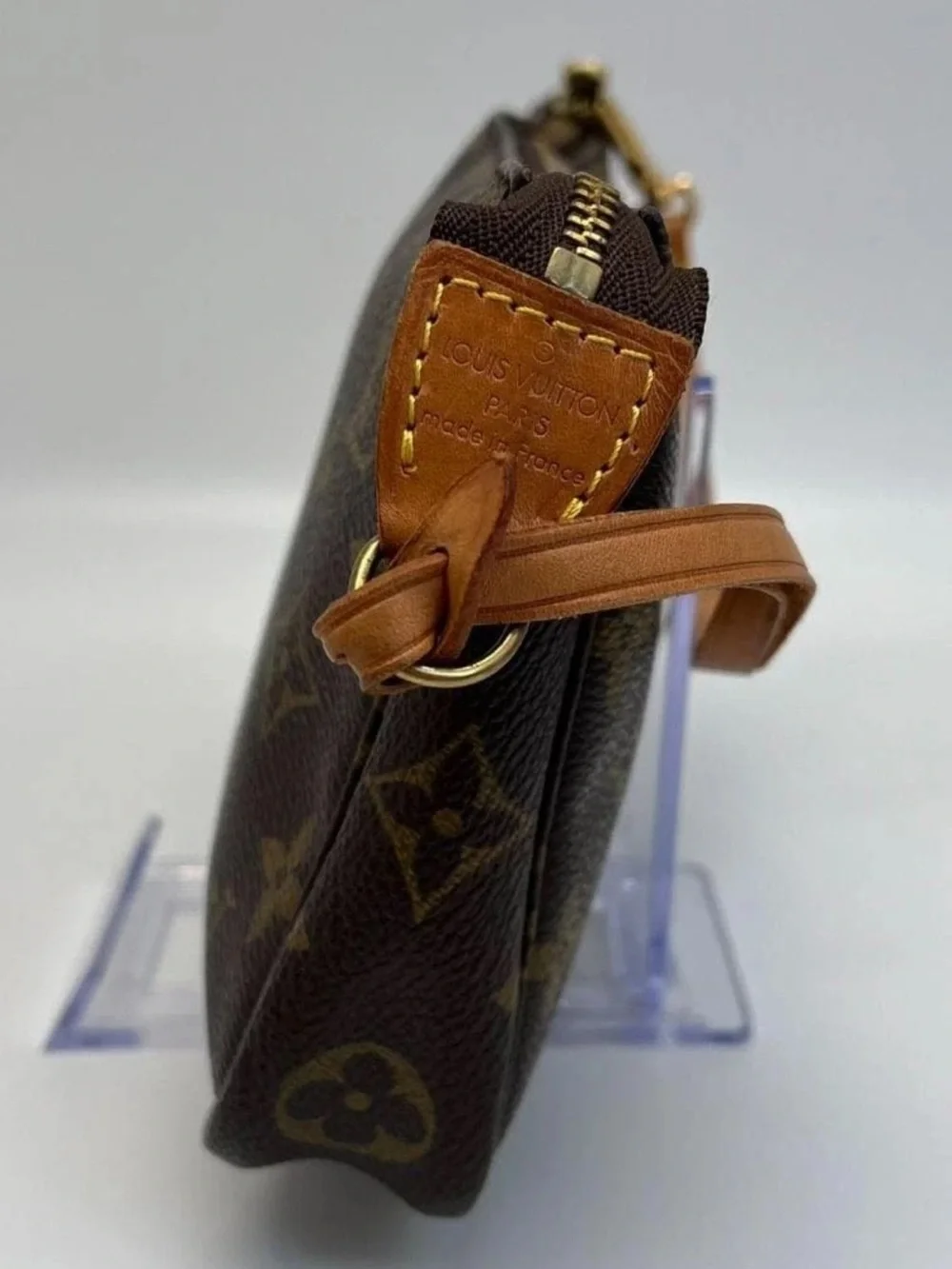 Louis Vuitton Brown Monogram Canvas Pochette Accessoires Shoulder Bag